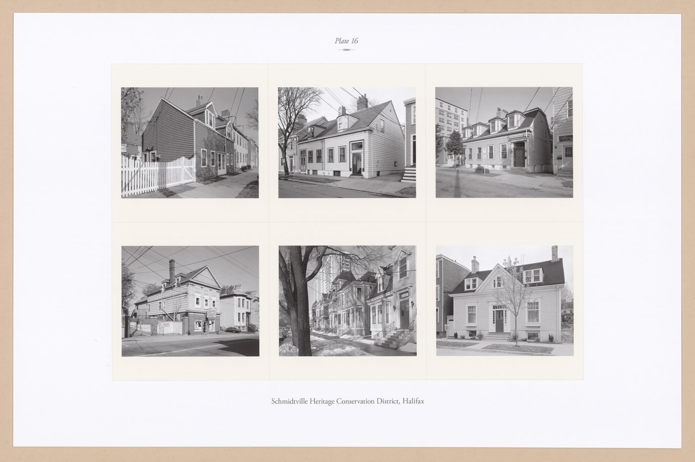 Plate 16: Schmidtville, Halifax, from the portfolio, A Nova Scotia Archive