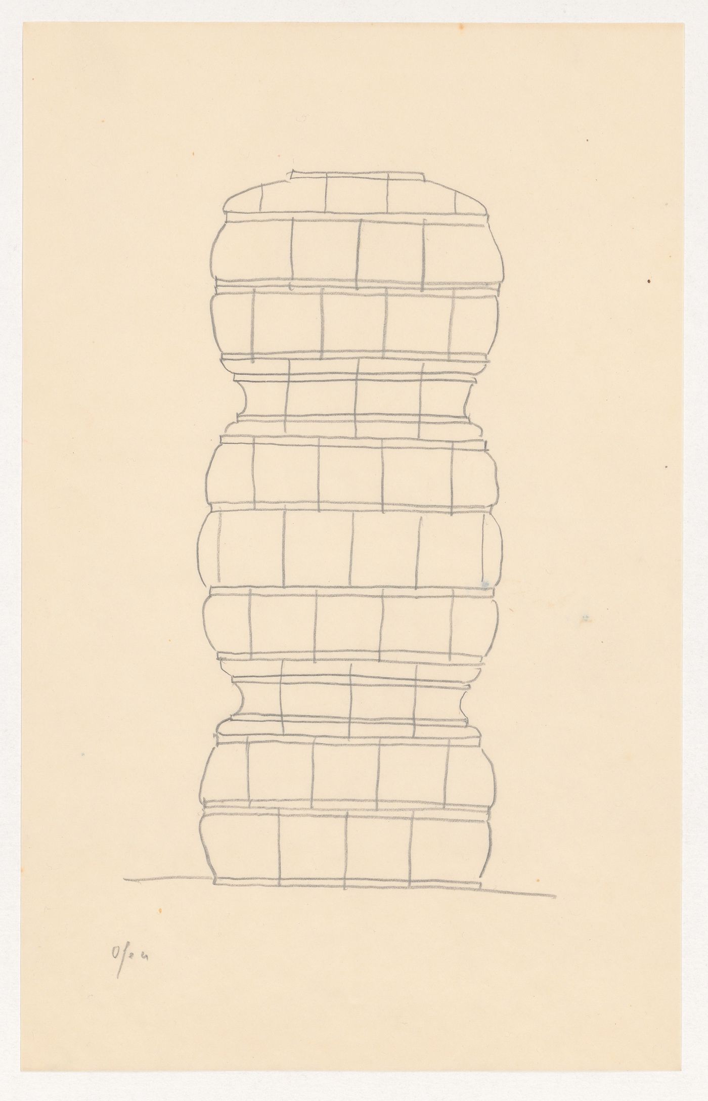 Design for an irregularly-shaped tiled stove