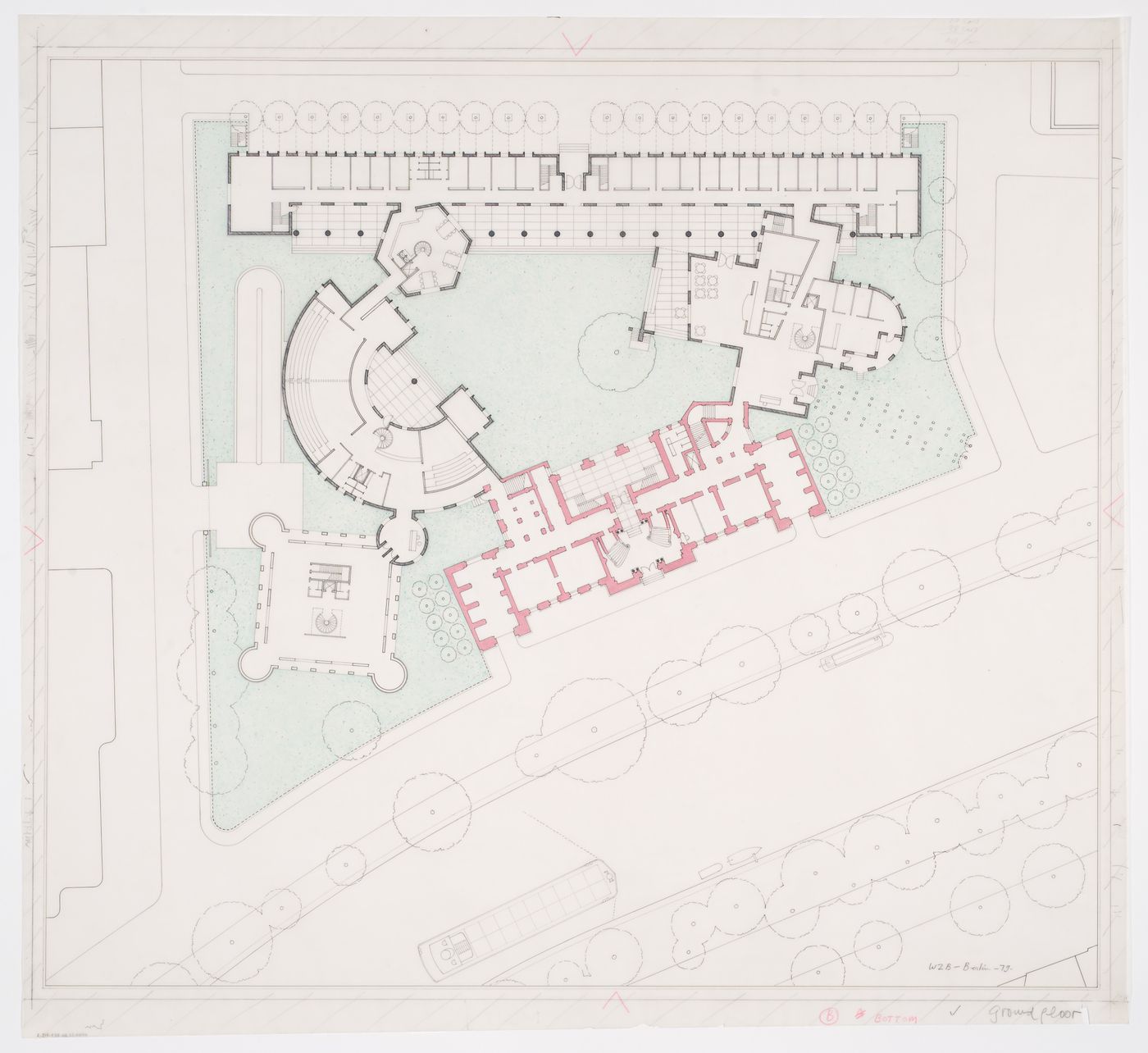 Wissenschaftszentrum, Berlin, Germany: site plan