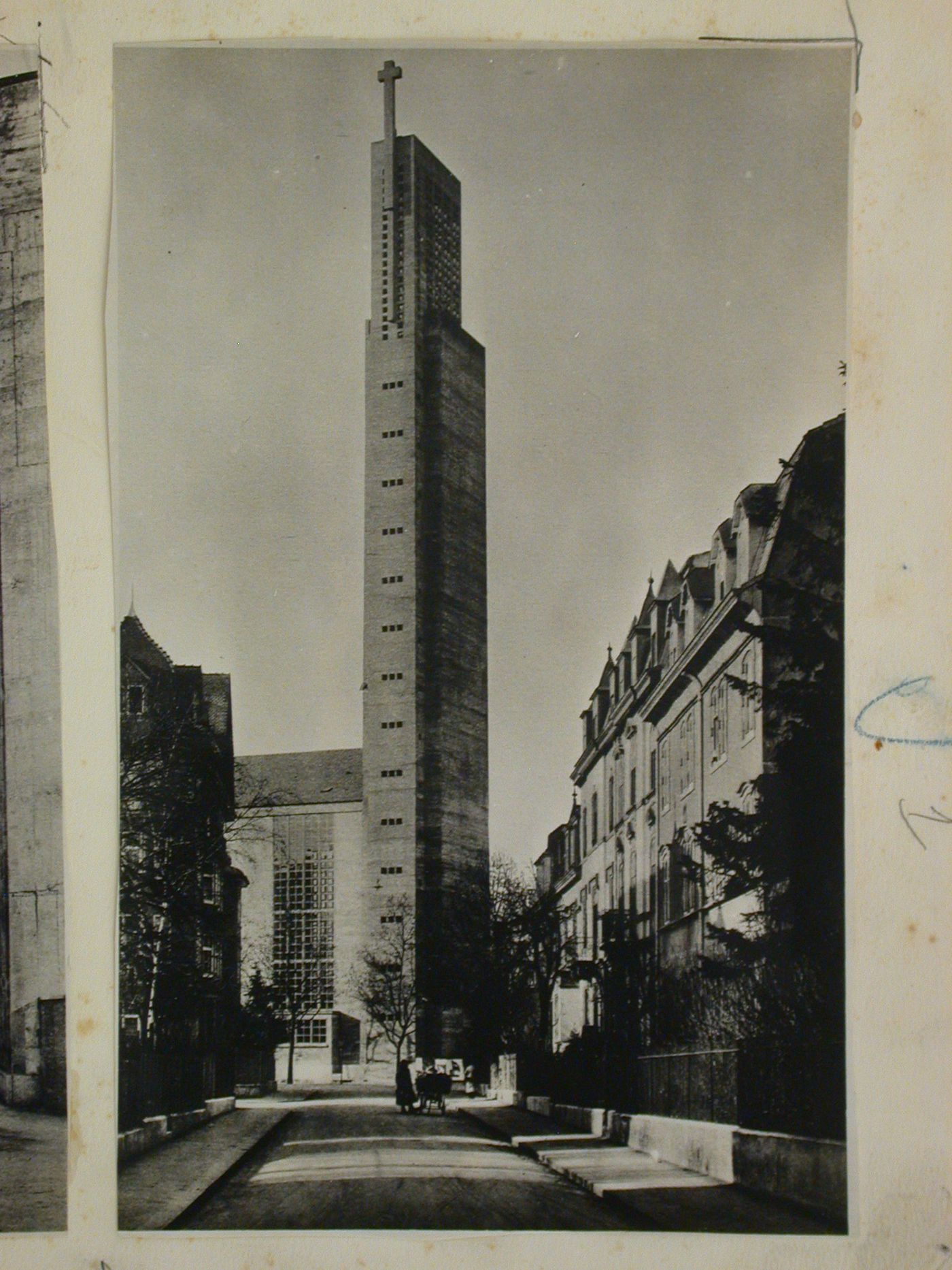 Église Saint-Antoine à Bâle. Suisse. Karl Moser, architecte à Zurich