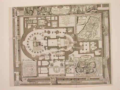 Temple of Jerusalem / Plan du Saint-Sepulchre