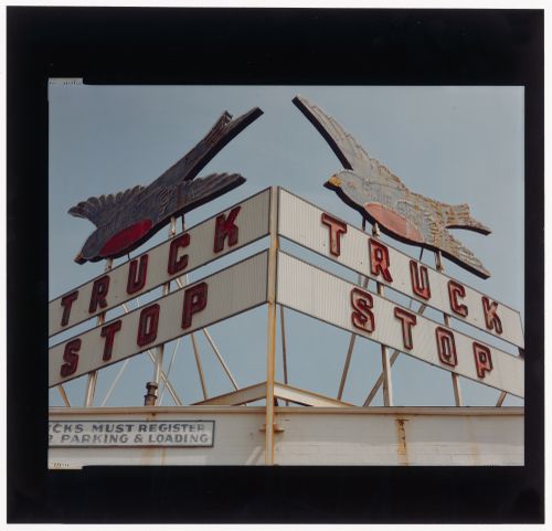 Sign at Bluebird Truck Terminal, Atlanta, Georgia, United States