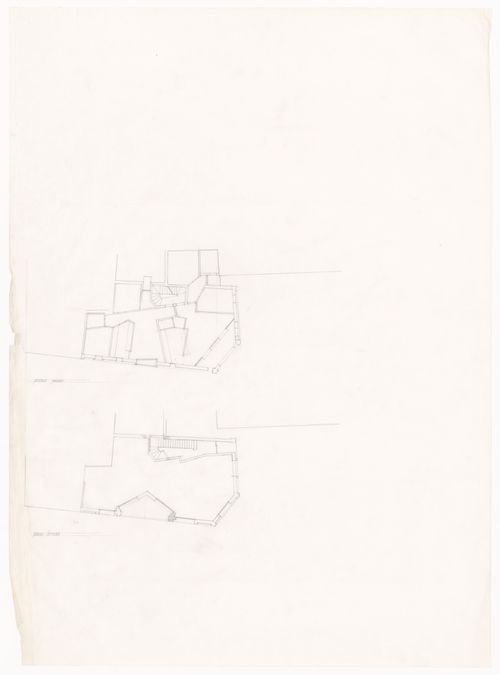 Floor plans for Casa sul Lungomare, Otranto, Italy