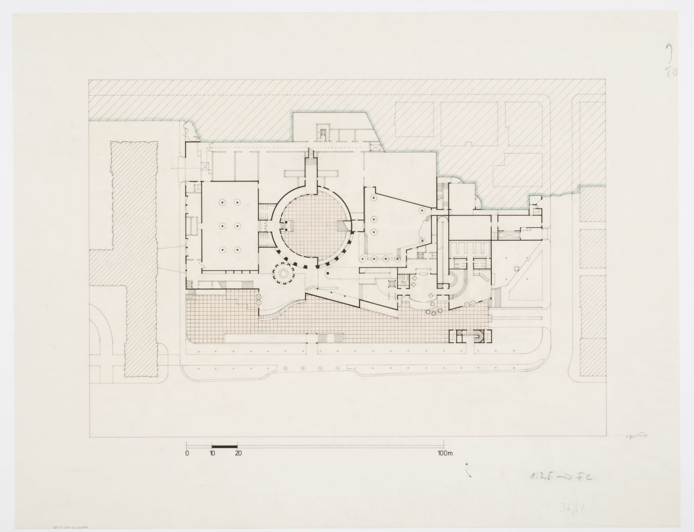 Staatsgalerie, Stuttgart, Germany: plan