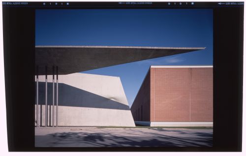 Facade of Vitra International, Weil am Rhein, Germany
