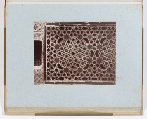 Close-up view of tiles, Alhambra, Granada, Spain
