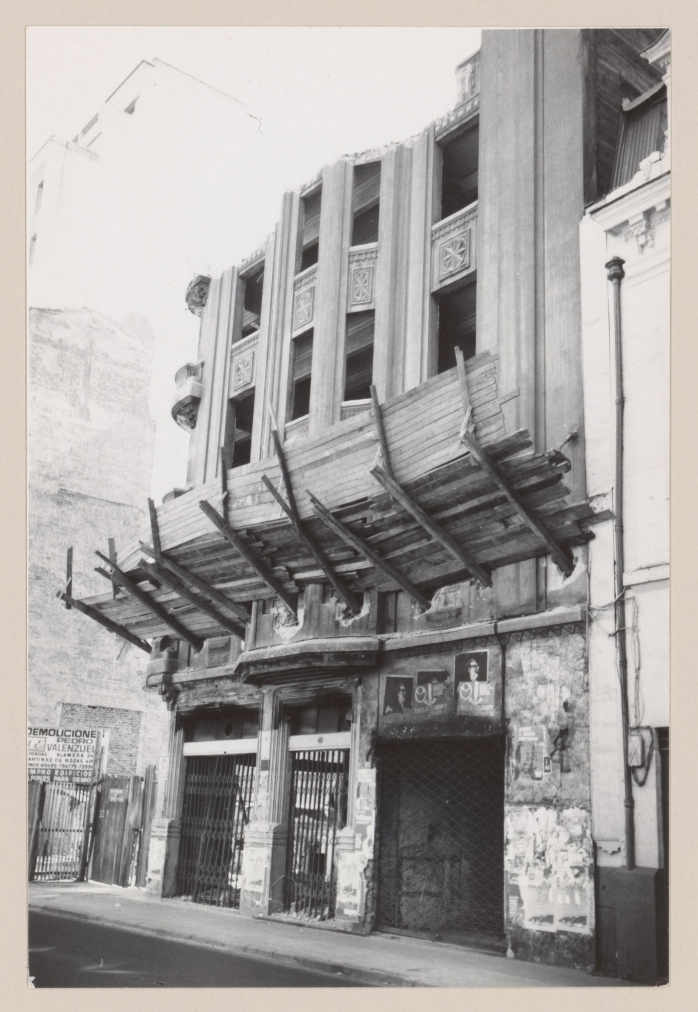 Dilapilated building, South America