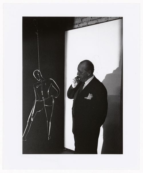 Portrait of Mies van der Rohe, Chicago, Illinois, United States