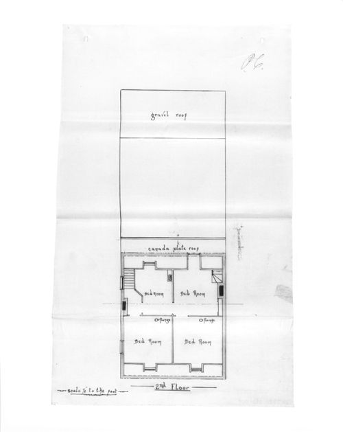 House for David Edwards - 2nd floor plan