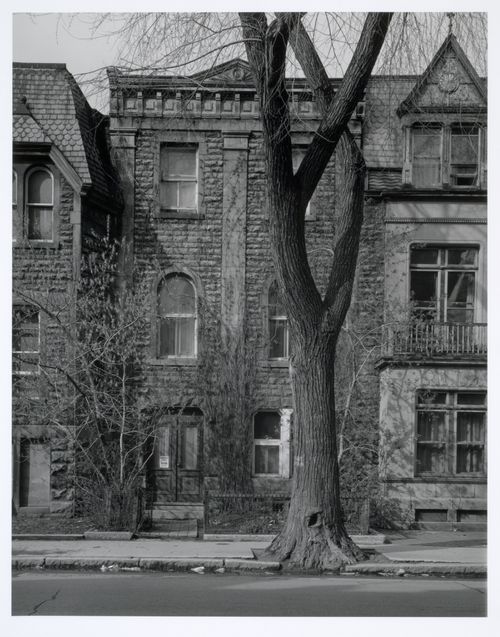 Milton Park Project: Strip elevation no. 7, 3561 Hutchison, Montréal, Québec