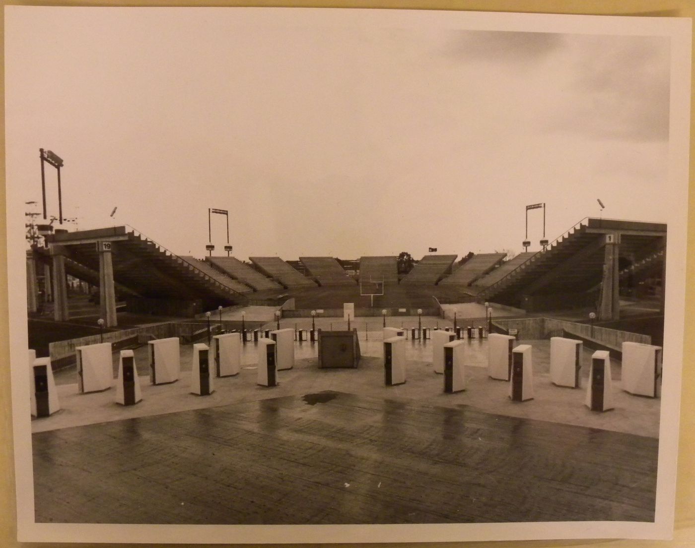 View of the Automotive Stadium, Expo 67, Montréal, Québec