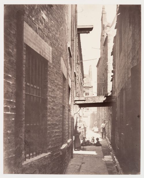 View of Close No. 29, Gallowgate [street], Glasgow, Scotland