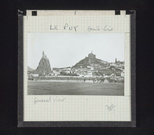 General view of Le Puy, Haute-Loire, France