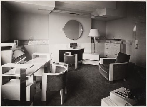 Vue du boudoir, Villa Cavrois à Croix, France