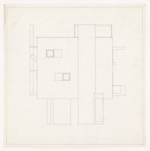 Elevation for Bernstein House