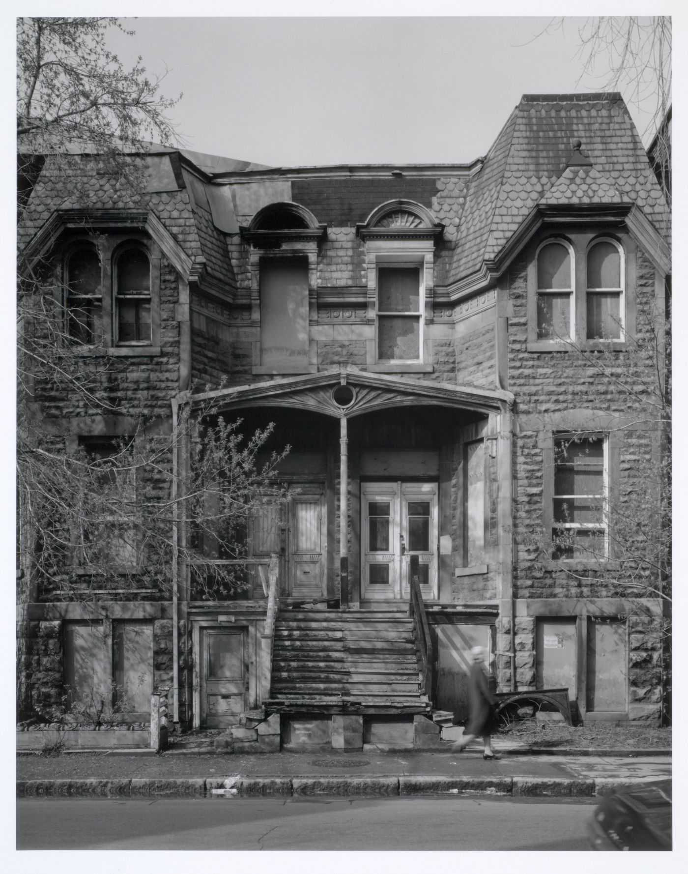 Milton Park Project: Strip elevation no. 6, Hutchison, Montréal, Québec