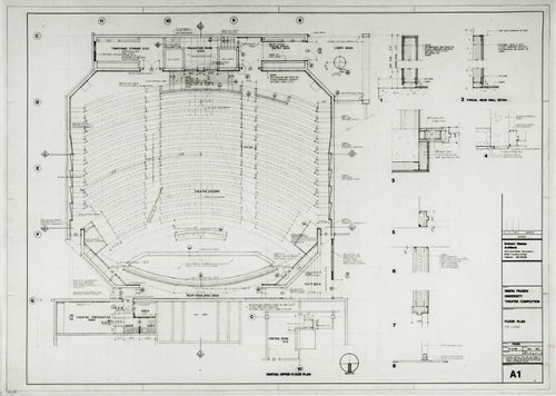 Site plan, wall details