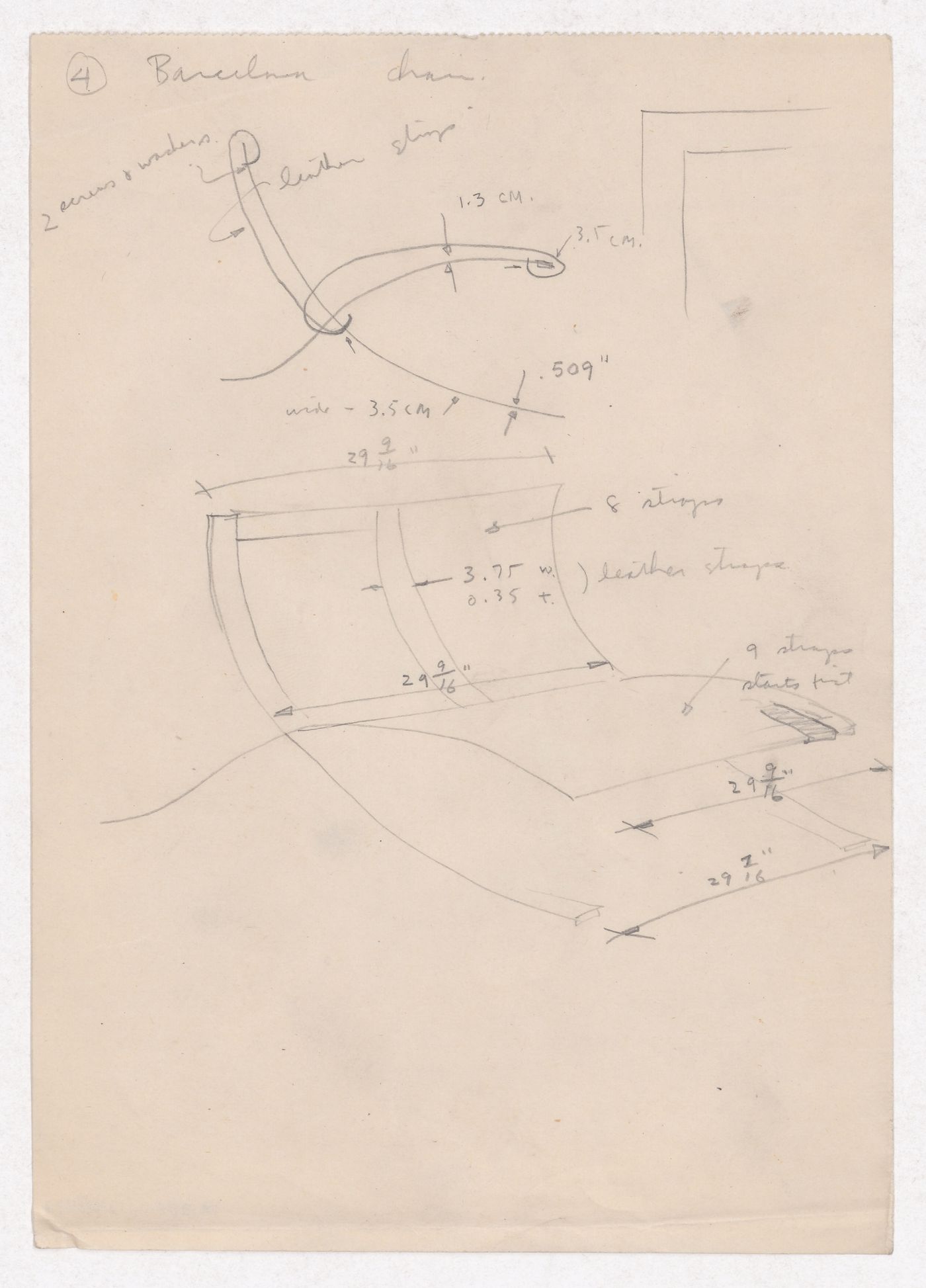 Various documents and drawings including furniture design and office renovation: File G 706