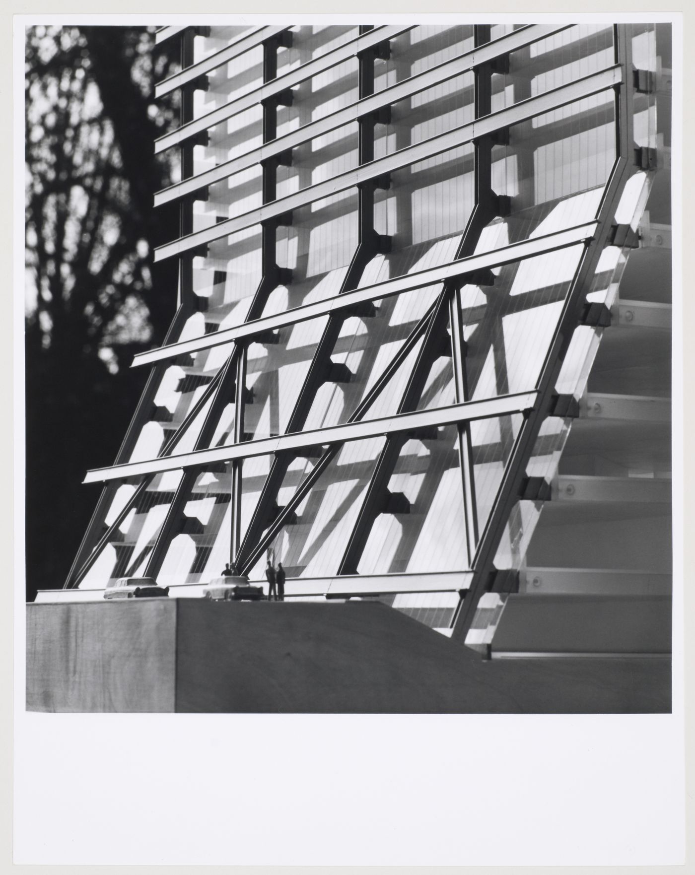 Dorman Long Headquarters, Middlesbrough, England: view of model