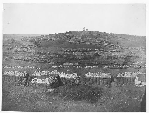 Fortifications and gun emplacements, Balaclava [?], Crimea, Ukraine
