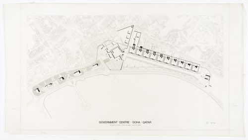 Government Centre, Dawhah, Qatar: site plan