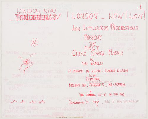 Draft text for a pamphlet describing the Fun Palace