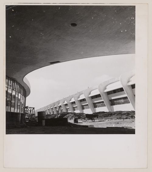 View of Duchen factory, under construction, Guarulhos, Brazil
