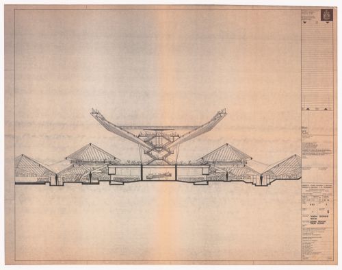 Section for Canadian Federal Pavilion, Expo '67, Montréal, Québec