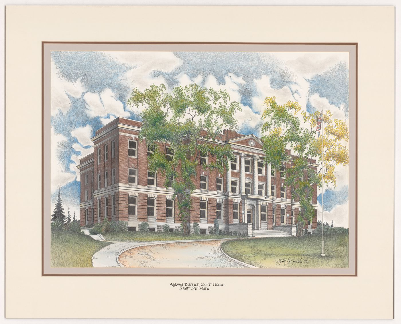 Algoma District Court House, Sault Ste. Marie, from Court Houses in Ontario