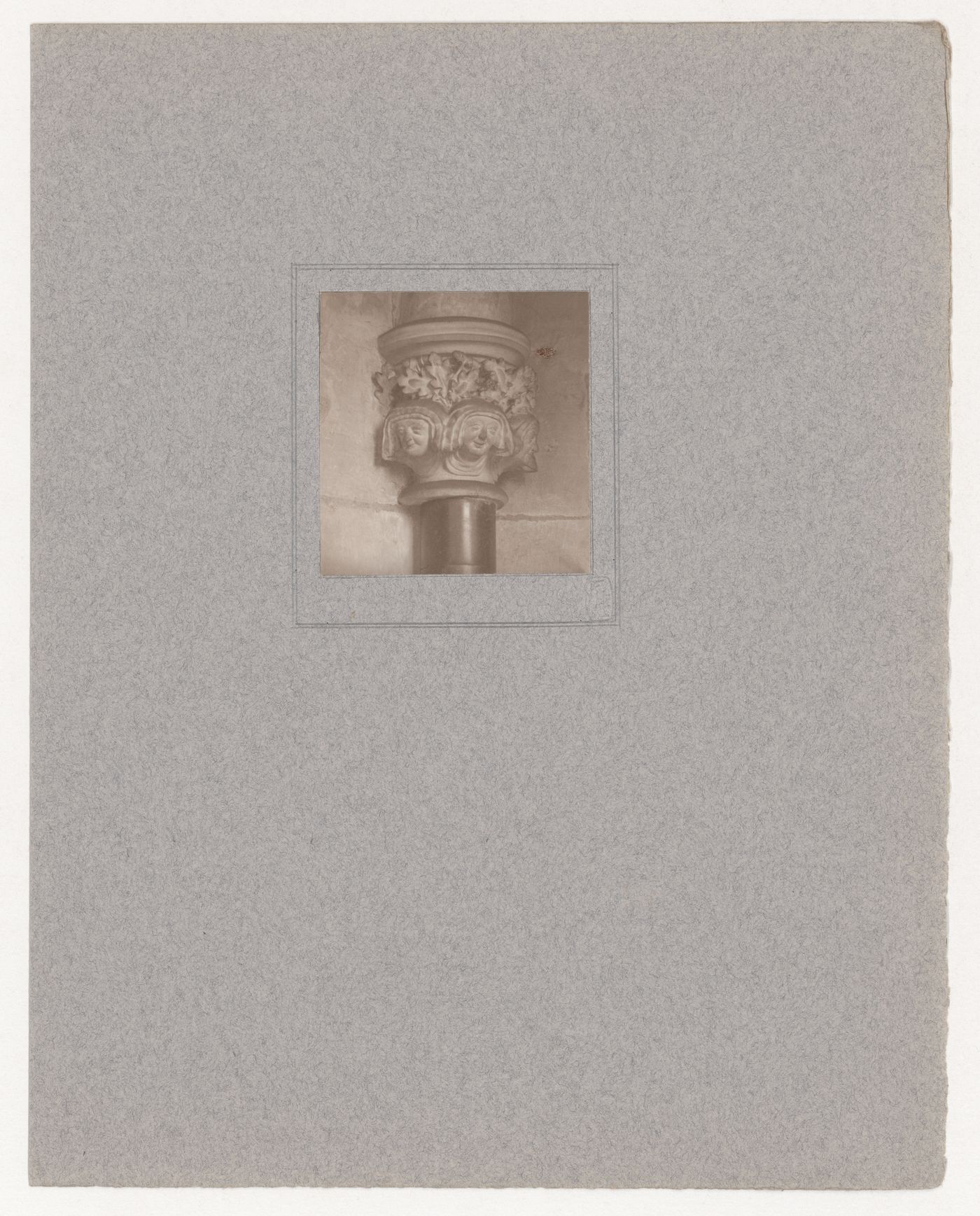 Plate from portfolio ''York Minster Chapter House''