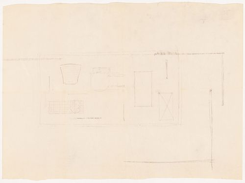 Sketch plan for Museum for a Small City