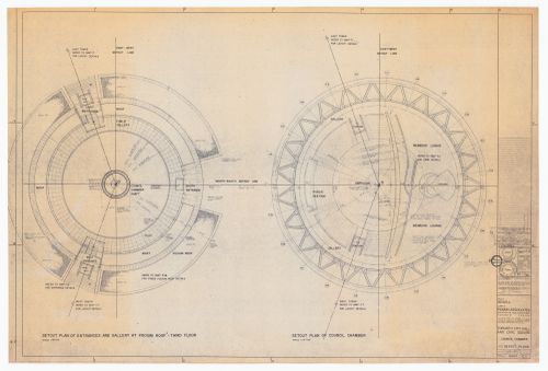 Council chamber set out plans for Toronto City Hall and Civic Square, Toronto