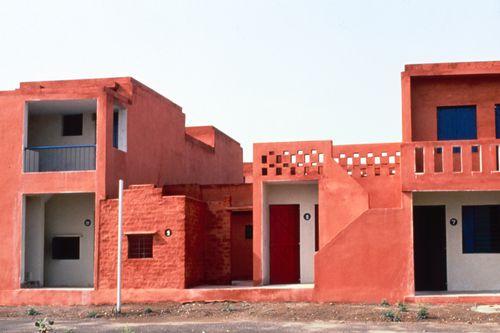 View of residential units used for the Human Settlement Training Package "Package 2: Affordable Urban Design"
