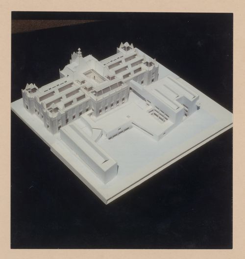 View of model for Renovação e extensão do Museu Stedelijk, Amsterdam, the Netherlands