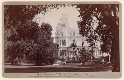 Residence of T. Hopkins, Esquire, Menlo Park, California