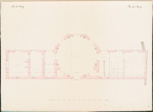 Plan for a manège, Parc de Clichy