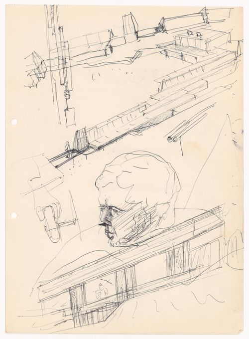 Sketch for Piscina de Marés, Leça da Palmeira