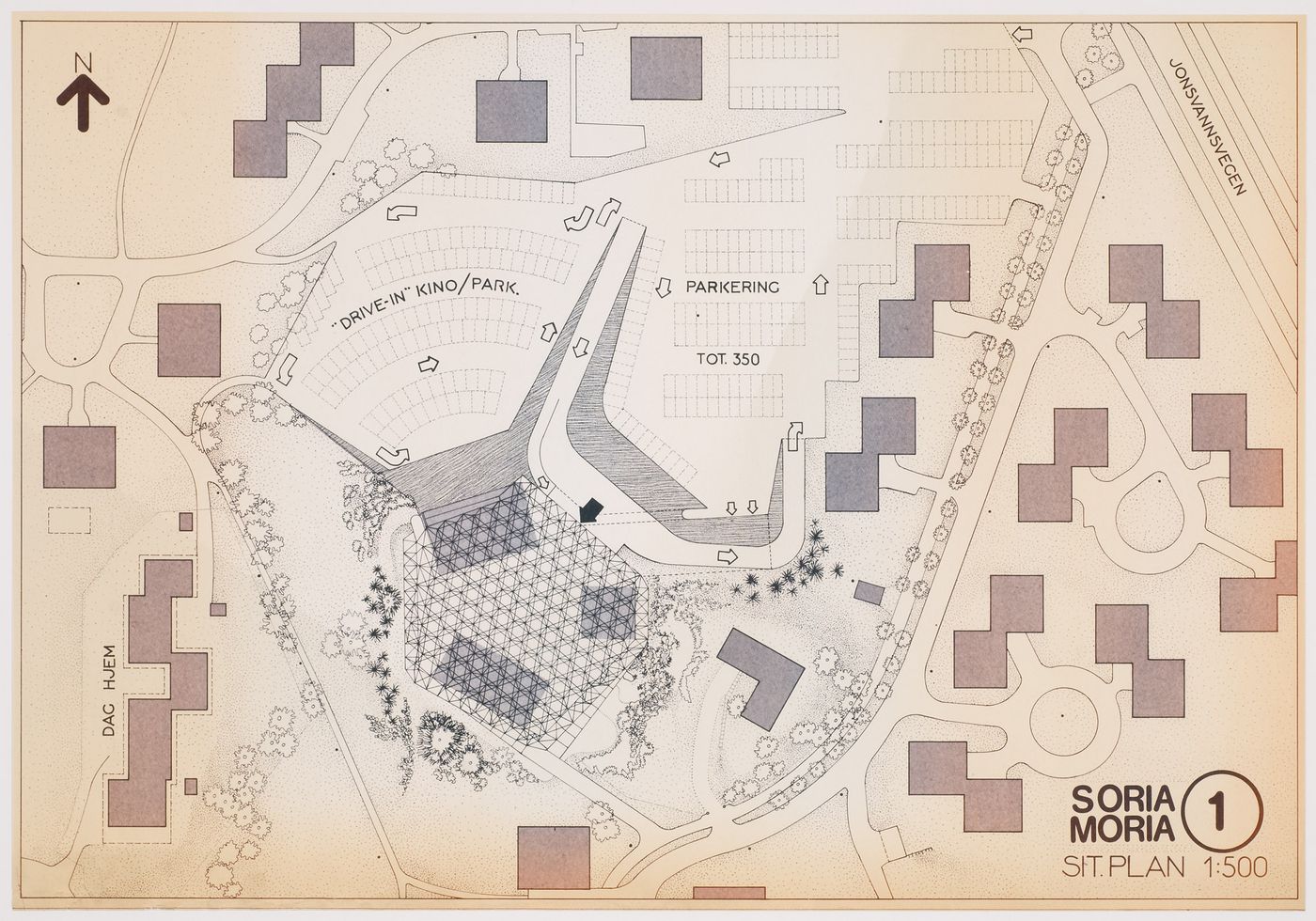 Trondheim Competition: Site Plan