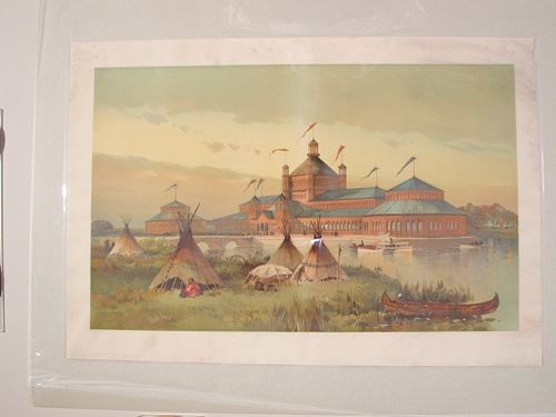 Buildings at the World's Columbian Exposition, 1893
