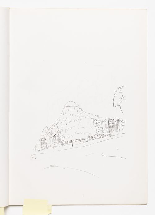 Sketch for Bonjour Tristesse, Block 121, Berlin