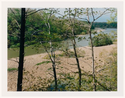 Viewing Olmsted: View of Genesee River from north end of park, Seneca Park, Rochester, New York