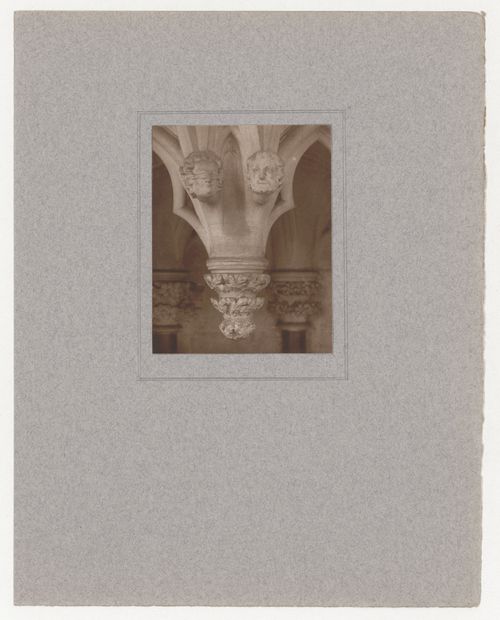 Plate from portfolio ''York Minster Chapter House''