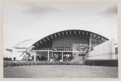 View of SOTREQ Caterpillar Industrial Building, Rio de Janeiro, Brazil