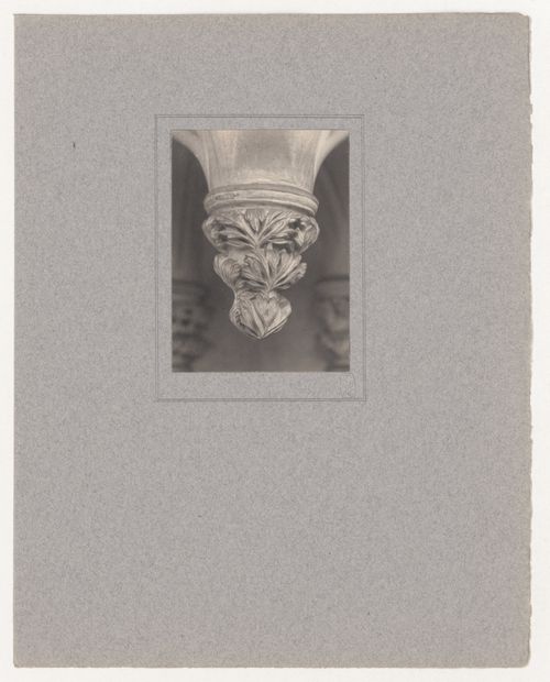 Plate from portfolio ''York Minster Chapter House''