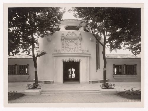 View of Venezuela's pavilion, 1937 Exposition internationale, Paris, France