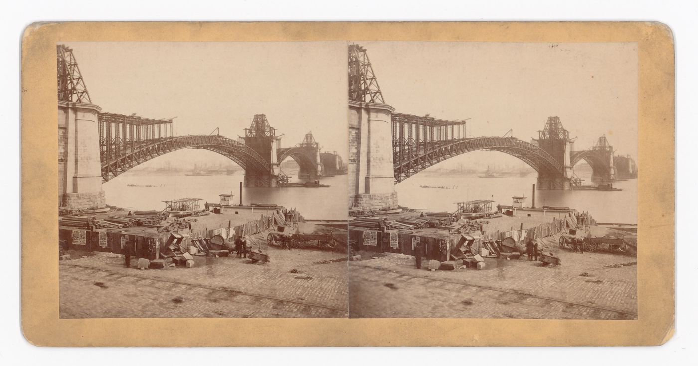 St. Louis, Bridge during construction