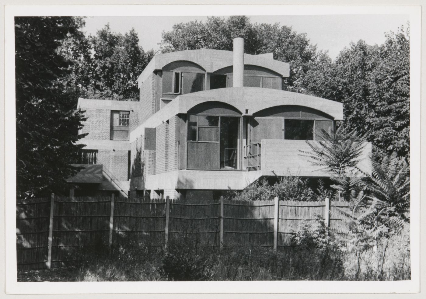 View of the Maisons Jaoul, Neuilly-sur-Seine, France