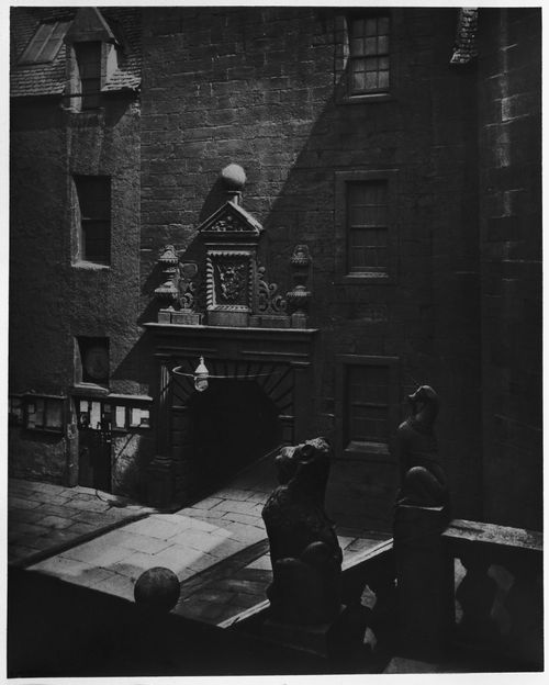 Plate from book ''Memorials of the Old College of Glasgow''