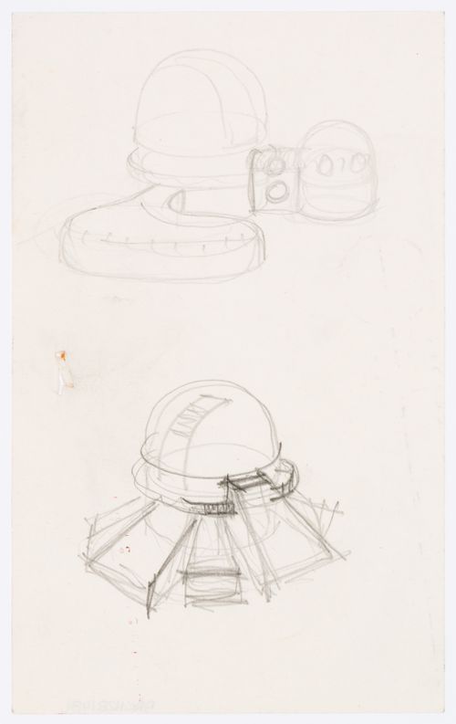 Sketches for Observatoire astronomique du Mont-Mégantic, Québec