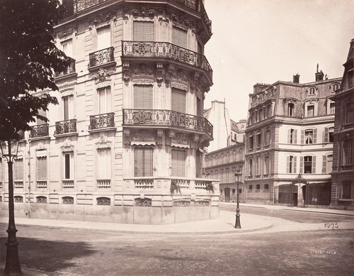 Plate from album ''Buildings, parks and streets of Paris, Versailles and environs, France''